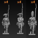 SEVEN YEARS WAR Austrian figurine Marching 1/72 | Scientific-MHD