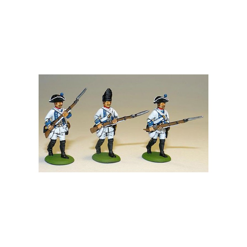 Figurine Seven years war Austrians action 1/72 Figurine Seven years war Austrians action 1/72