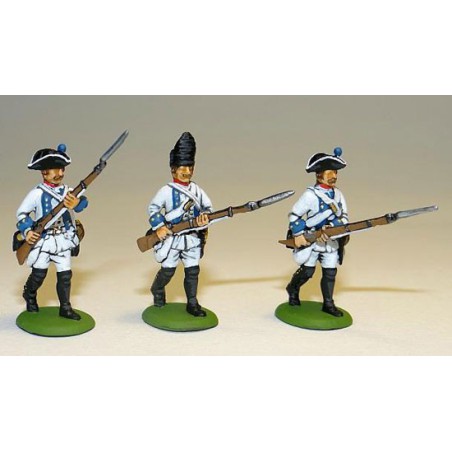 Figurine Seven years war Austrians action 1/72