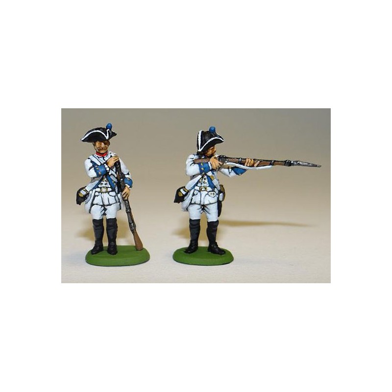 Figurine Seven years war Austrians action 1/72 Figurine Seven years war Austrians action 1/72