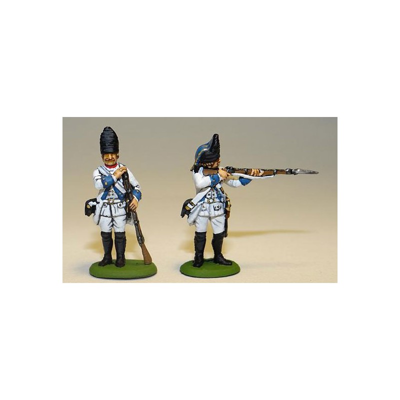 Figurine Seven years war Austrians action 1/72 Figurine Seven years war Austrians action 1/72