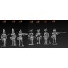 Figurine Seven years war Austrians action 1/72 Figurine Seven years war Austrians action 1/72