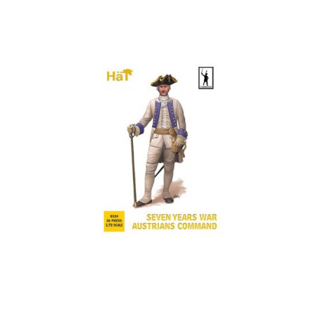 SEVEN YEARS WAR Austrian COMMAND 1/72 figurine | Scientific-MHD