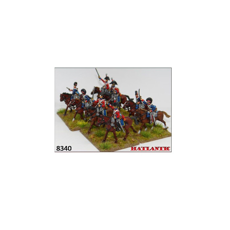 Figurine British Heavy and Light Dragoons 1/72