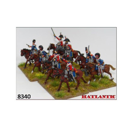 Figurine British Heavy and Light Dragoons 1/72