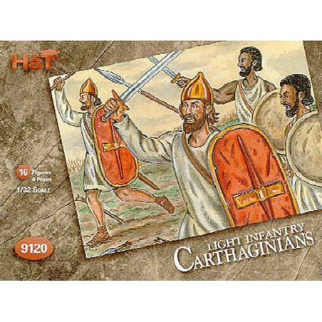 Figurine CARTHAGINOIS-INF LEGER AF 1/32