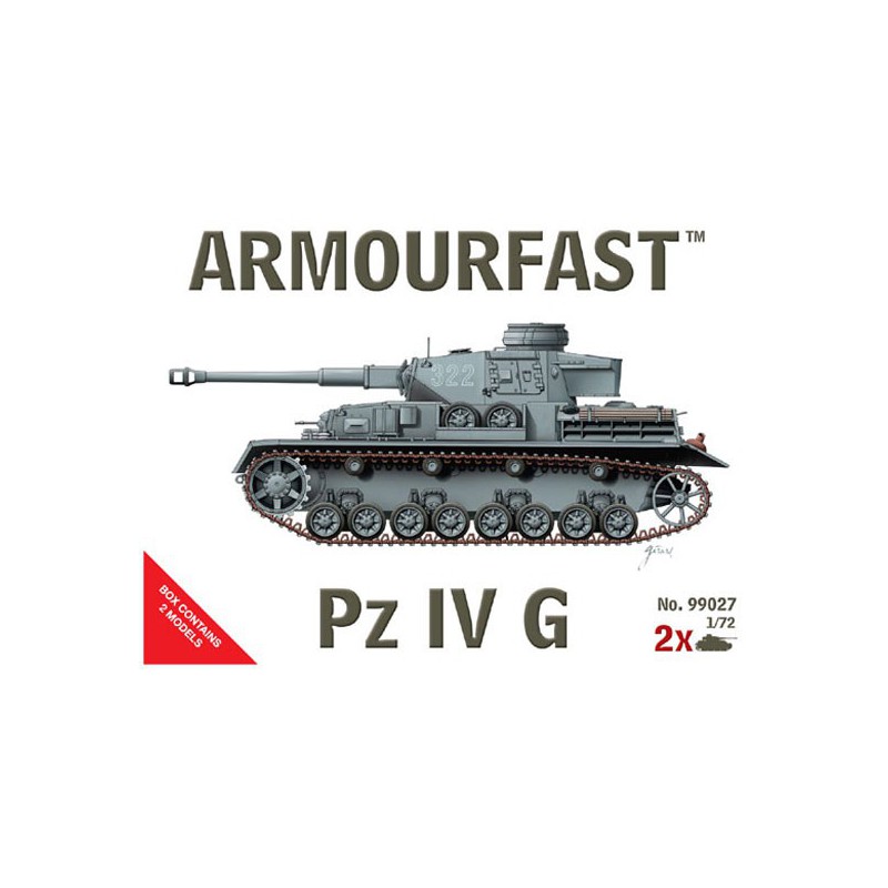 Maquette de Char en plastique Pz IV G1/72