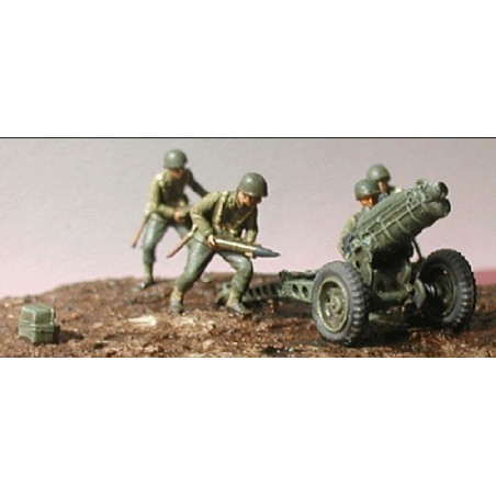Figurine CANON 75mm US WWII 1/72