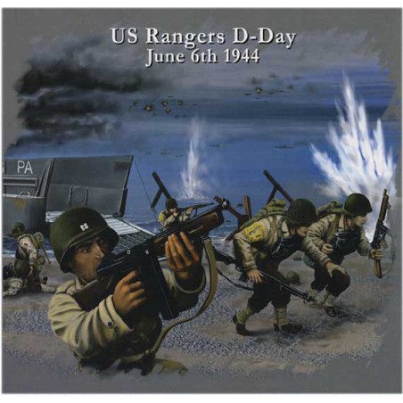 Figurine US RANGERS D Day 1/72