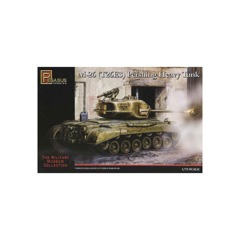 Maquette de Char en plastique M26 (T26E3) Pershing Tank 1/72