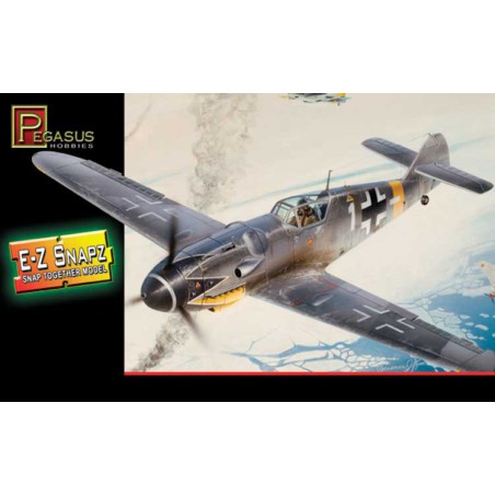 E-Z BAUBEKIT BF 109G-61/48 Kunststoffebene Modell | Scientific-MHD