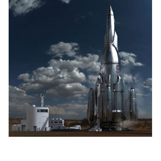 Modèle de science-fiction en plastique Mercury 91/350 Modèle de science-fiction en plastique Mercury 91/350