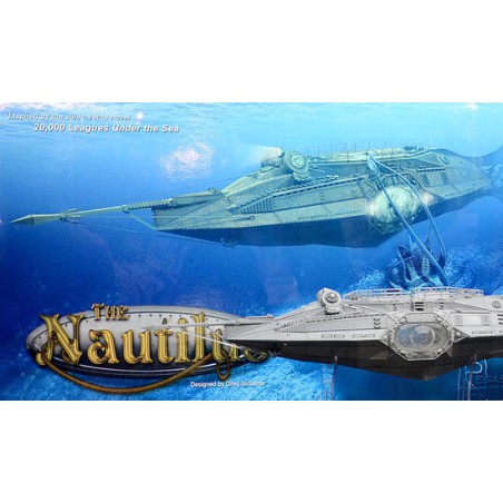 Nautilus jules Vernes 1/144 plastic science fiction model | Scientific-MHD