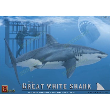 Figurine Great White Shark 1/18