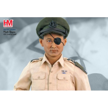 Miniaturaktionszahlen bei 1/6 Israeli General Moshe Dayan 1/6 | Scientific-MHD