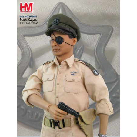 Miniaturaktionszahlen bei 1/6 Israeli General Moshe Dayan 1/6 | Scientific-MHD