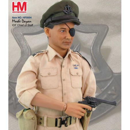 Miniaturaktionszahlen bei 1/6 Israeli General Moshe Dayan 1/6 | Scientific-MHD