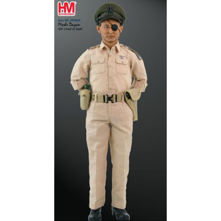 Miniaturaktionszahlen bei 1/6 Israeli General Moshe Dayan 1/6 | Scientific-MHD