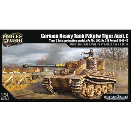Char radiocommandé au 1/24 German Tiger 1 R/C 1/24