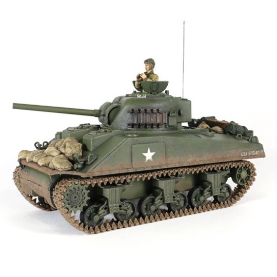 Radio -kontrollierter Wagen bei 1/24 Sherman M4A3 R/C 1/24 Radio -kontrollierter Wagen bei 1/24 Sherman M4A3 R/C 1/24 | Scientific-MHD