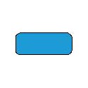 Acrylic paint pot acrylic blue pale 22ml | Scientific-MHD