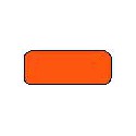 Peinture acrylique POT ACRYLIC ORANGE FLUO 22ml