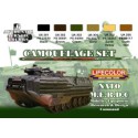 Acrylmalerei Camouflage Nato M.E.R.D.C. | Scientific-MHD