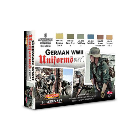 Acrylic painting German uniform shades n ° 1 | Scientific-MHD