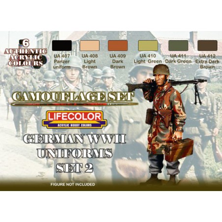 Acrylic painting German uniform shades n ° 2 | Scientific-MHD