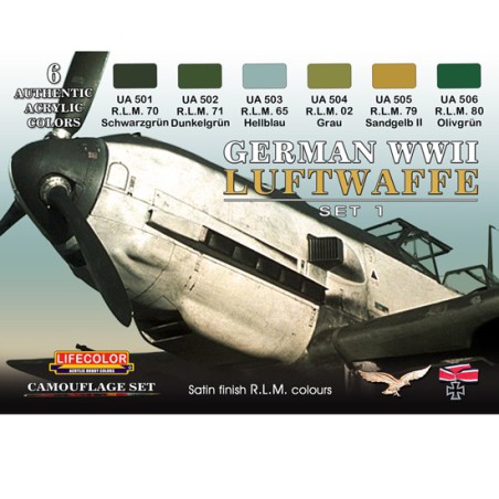 Acrylic paint shades luftwaffe wwii n ° 1 | Scientific-MHD