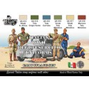 Acrylfarben set italienische Uniformen im Zweiten Weltkrieg | Scientific-MHD