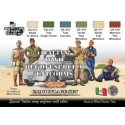 Peinture acrylique SET UNIFORMES ITALIENS WWII