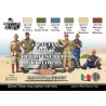 Acrylic paint set Italian uniforms wwii | Scientific-MHD