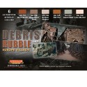 Peinture acrylique SET DEBRIS & GRAVATS