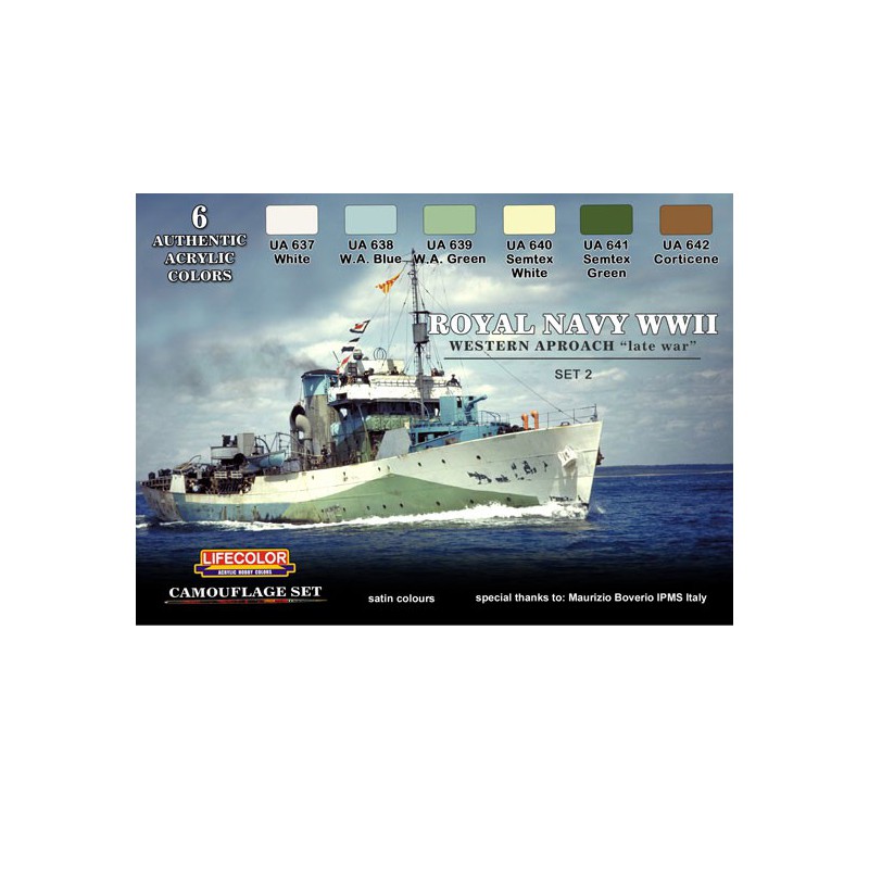 Peinture acrylique Royal Navy WWII