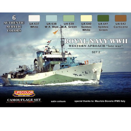 Acrylmalerei der Royal Navy im Zweiten Weltkrieg | Scientific-MHD