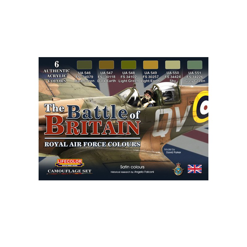 Peinture acrylique Set Battle of Britain WWII