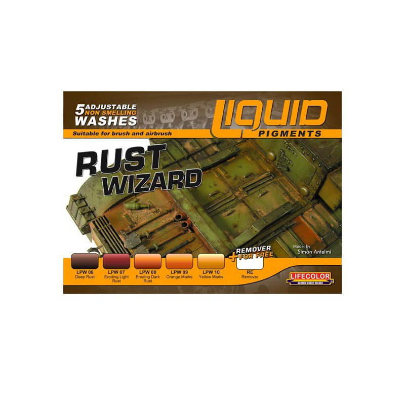 Peinture acrylique Pigments Rouille & Usure