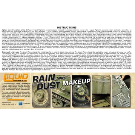 Acrylic paint Pigments rain & dirt | Scientific-MHD