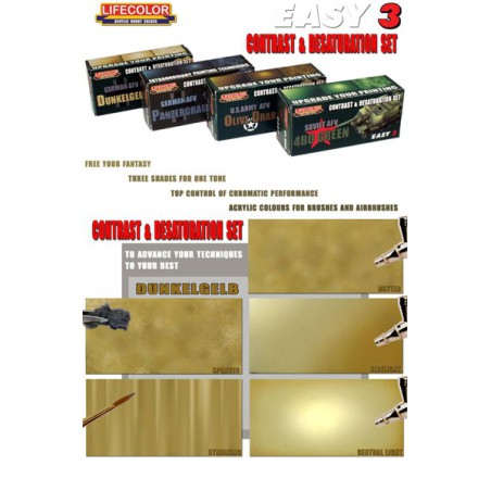 Peinture acrylique Easy 3 German AFV Panzergrau