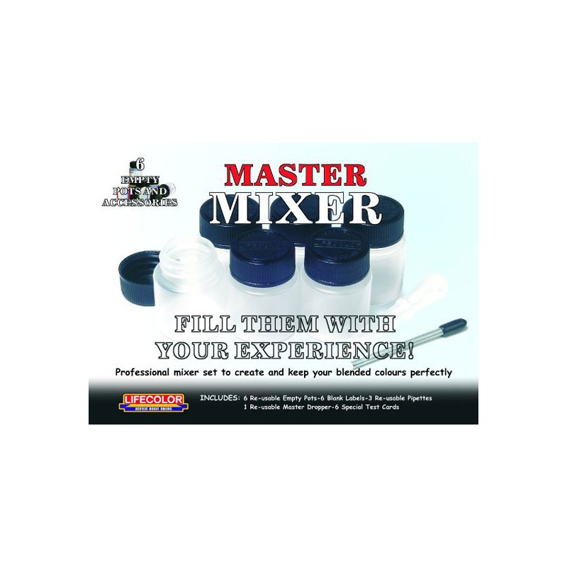 Peinture acrylique MASTER MIXER LIFECOLOR