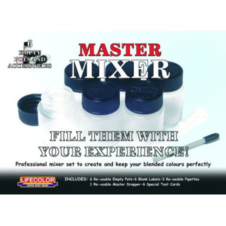 Acrylic paint Master Mixer Lifecolor | Scientific-MHD
