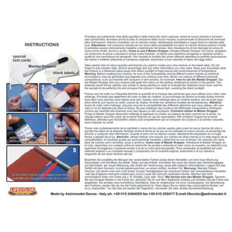 Acrylic paint Master Mixer Lifecolor | Scientific-MHD