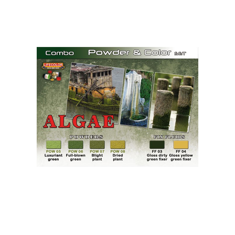 Peinture acrylique Set Algues