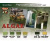 Acrylic paint set algae | Scientific-MHD