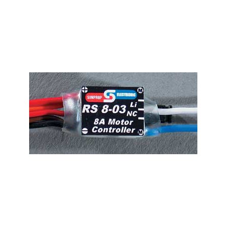 Moteur électrique radiocommandé RS 8-03 Li