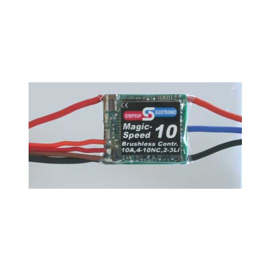 Moteur électrique radiocommandé MAGIC SPEED 10