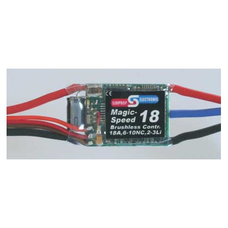 Moteur électrique radiocommandé MAGIC SPEED 18