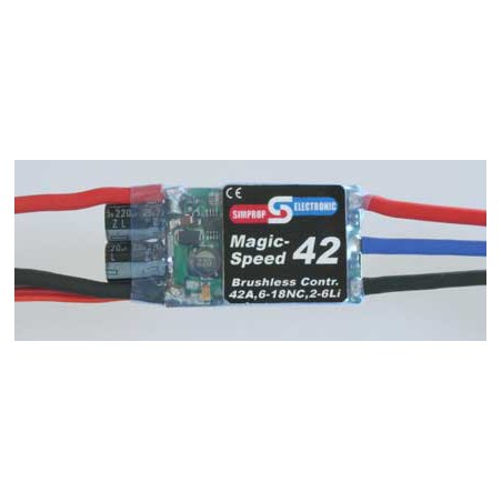 Moteur électrique radiocommandé MAGIC SPEED 42