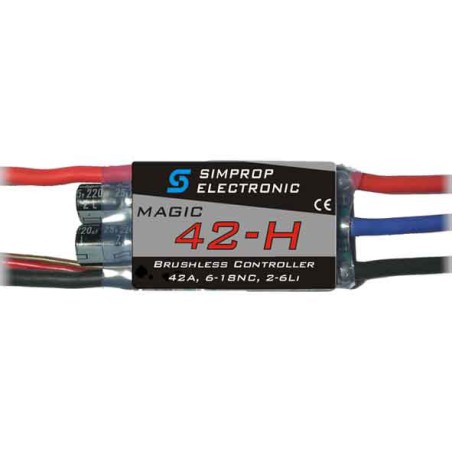 Magic 42-H radio-controlled electric motor | Scientific-MHD